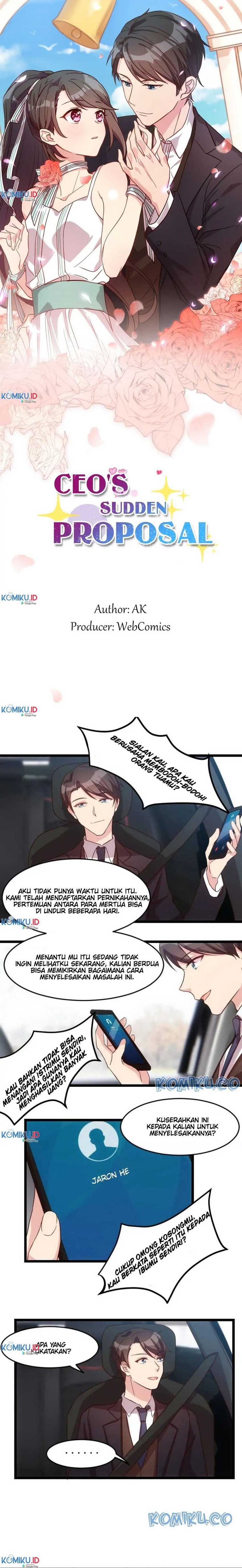 CEO’s Sudden Proposal Chapter 36 Gambar 1